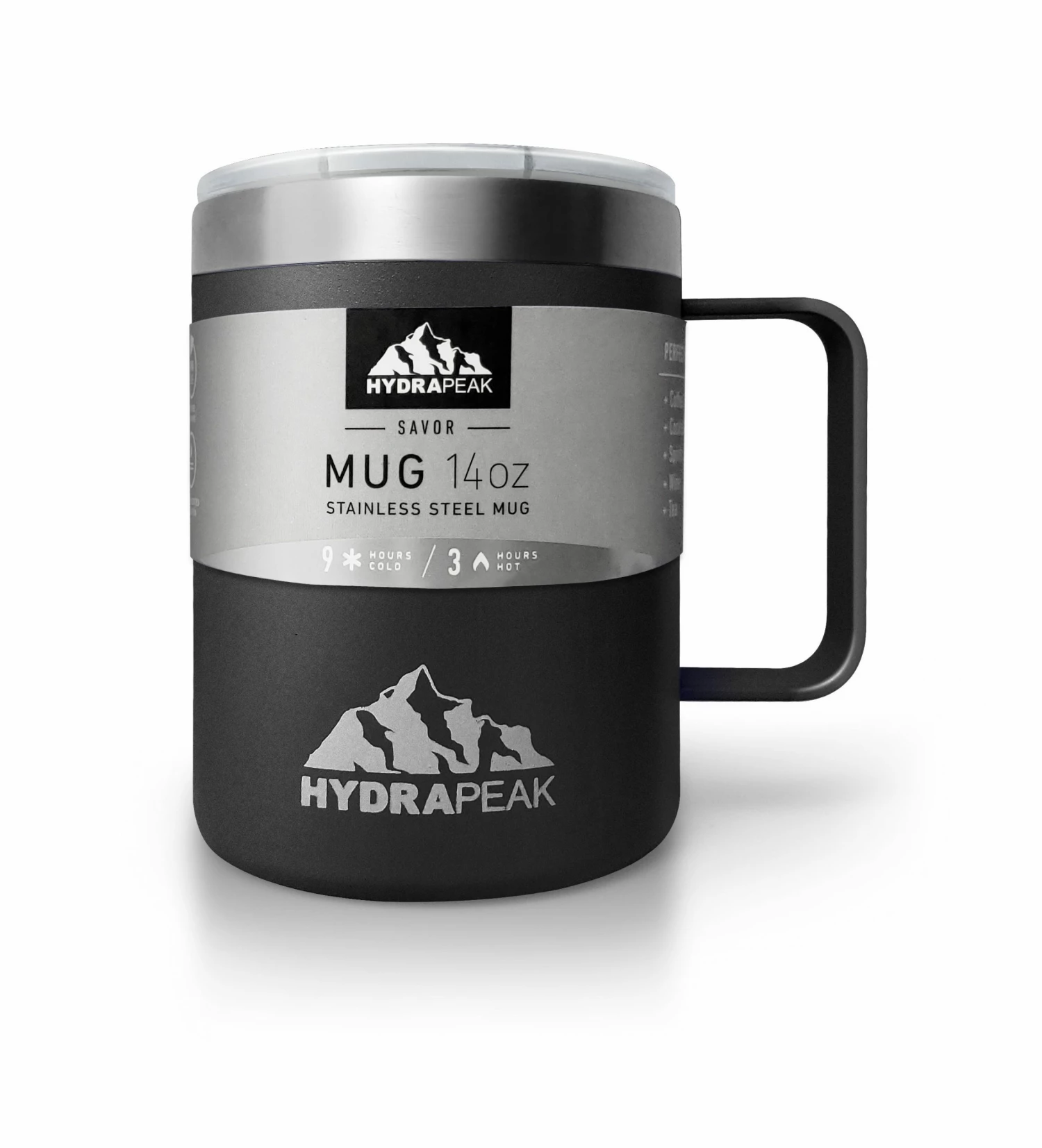 SAVOR SERIES 14oz Savor Mug - Black 4 SAVOR SERIES 14oz Savor Mug - Black