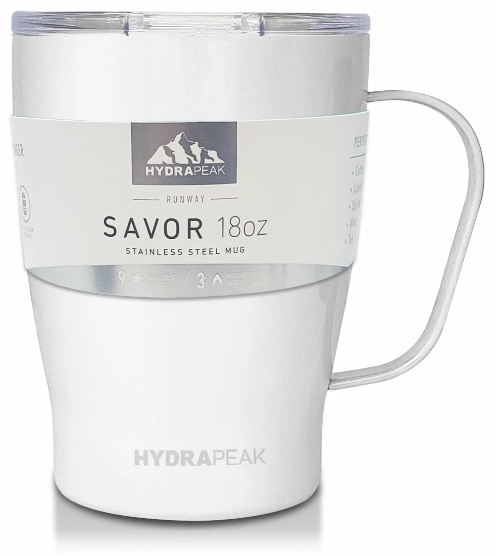 SAVOR SERIES 18oz Savor Mug - White 4 SAVOR SERIES 18oz Savor Mug - White