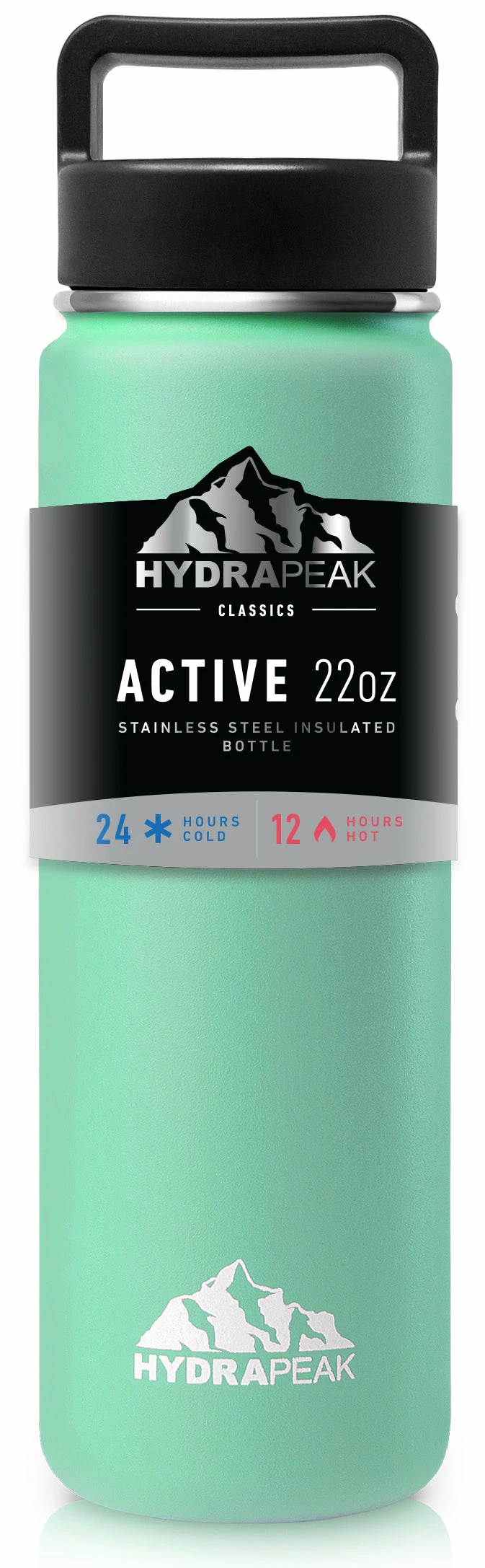 Wide Mouth 22oz Bottle - Aqua 3 Wide Mouth 22oz Bottle - Aqua