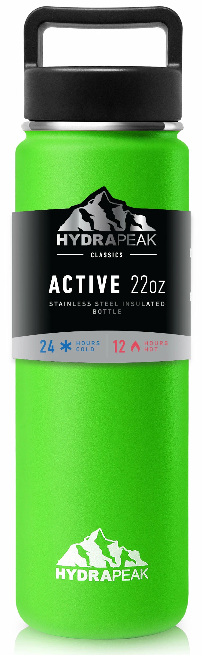 Wide Mouth 22oz Bottle - Green 3 Wide Mouth 22oz Bottle - Green