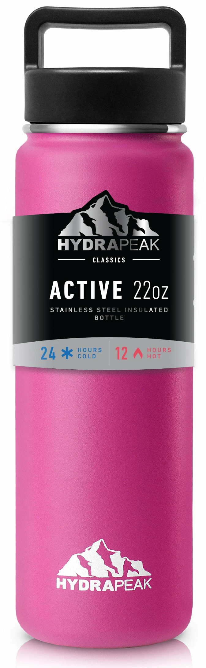 Wide Mouth 22oz Bottle - Hot Pink Bottles 3 Wide Mouth 22oz Bottle - Hot Pink Bottles