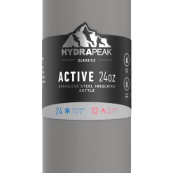 Wide Mouth 24oz Bottle - Grey