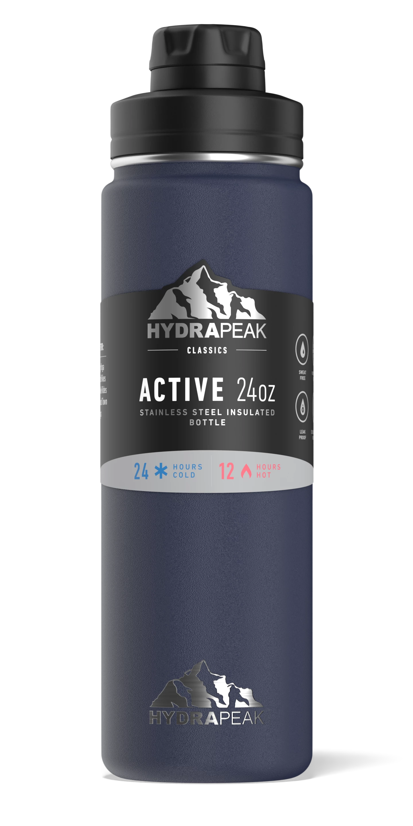 Wide Mouth 24oz Bottle - Navy Bottles 5 Wide Mouth 24oz Bottle - Navy Bottles