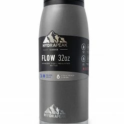 32oz Flow Bottle - Graphite Bottles