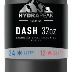 HydraPeak Sales 2022 21 32oz Dash Bottle - Black Bottles