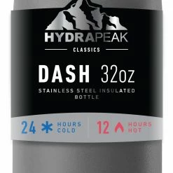 HydraPeak Sales 2022 25 32oz Dash Bottle - Graphite