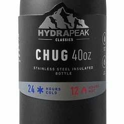 Wide Mouth 40oz Bottles - Black