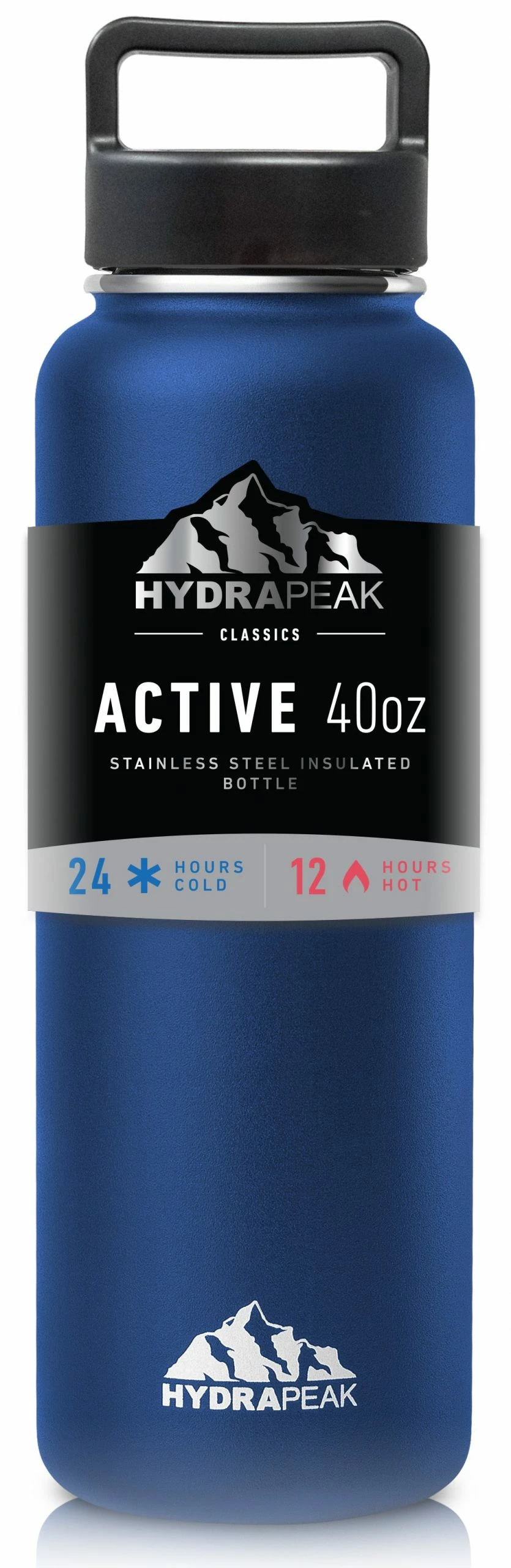 Wide Mouth 40oz Bottle - Cobalt 4 Wide Mouth 40oz Bottle - Cobalt