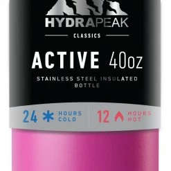 40oz - Wide Mouth - Hot Pink