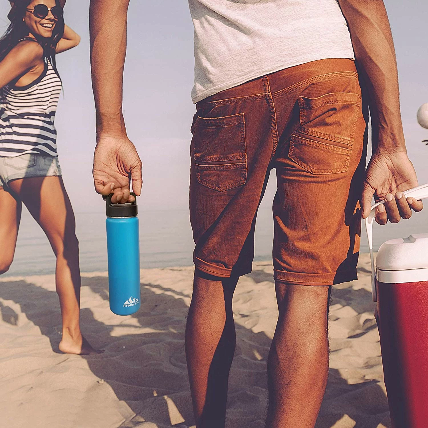 Wide Mouth 22oz Bottle - Aqua 6 Wide Mouth 22oz Bottle - Aqua