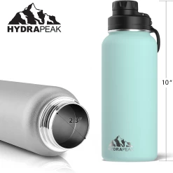 Wide Mouth 32oz Bottle - Aqua