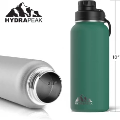 Wide Mouth 32oz Bottle - Forest Green Bottles 11 Wide Mouth 32oz Bottle - Forest Green Bottles
