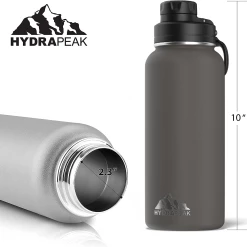 HydraPeak Bottles 32oz Bottle - Graphite