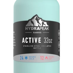 Wide Mouth 32oz Bottle - Aqua