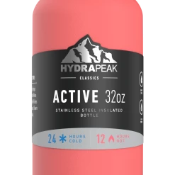 Wide Mouth 32oz Bottle - Coral Bottles