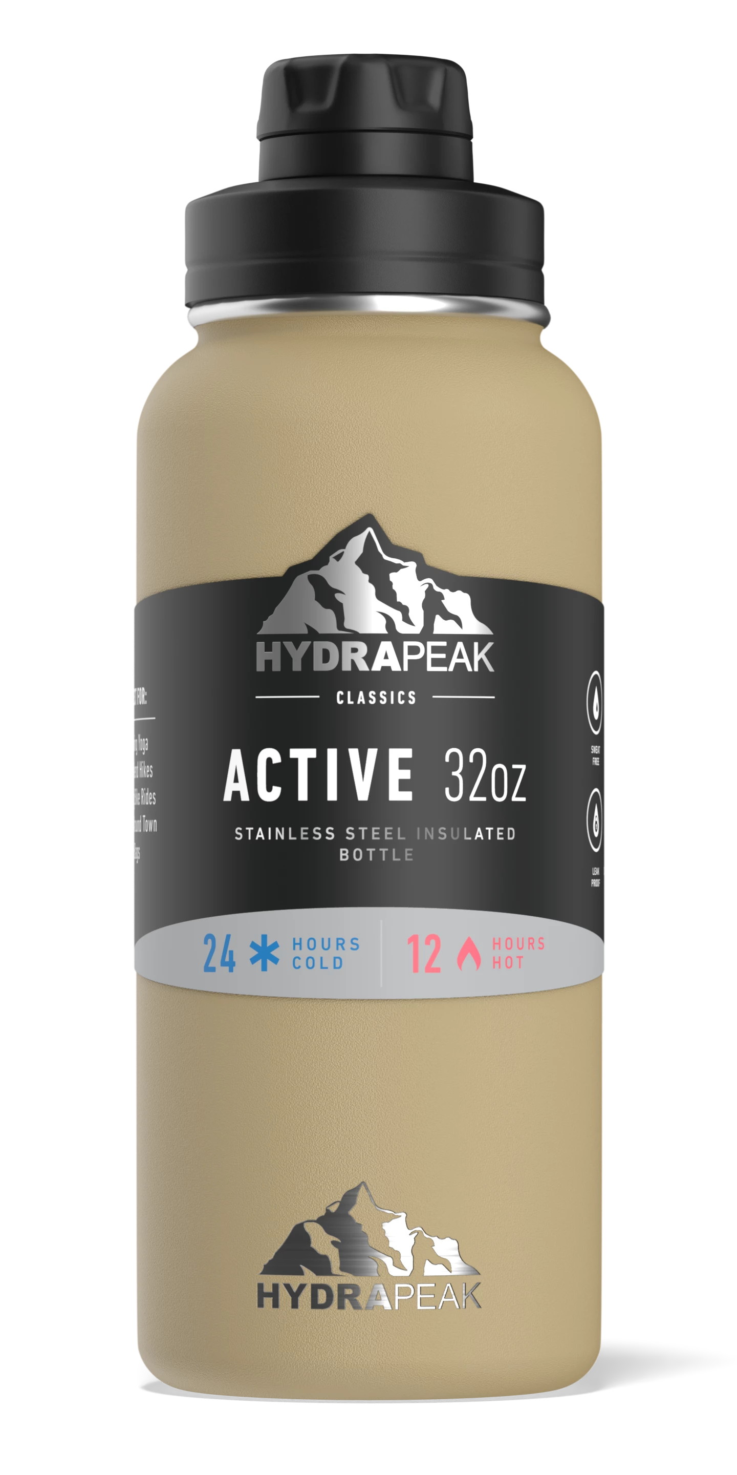 Wide Mouth 32oz Bottle - Sand Bottles 4 Wide Mouth 32oz Bottle - Sand Bottles